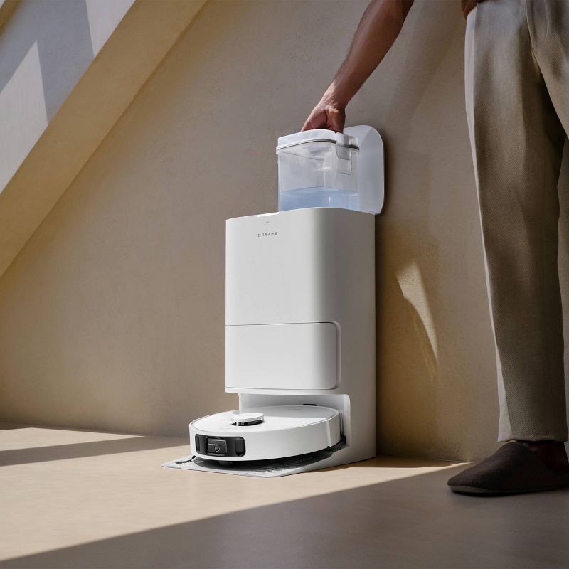 slide 10 of 12, Dreame E30 Ultra Robot Vacuum and Mop White, 1 ct