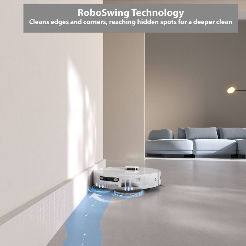 slide 5 of 12, Dreame E30 Ultra Robot Vacuum and Mop White, 1 ct