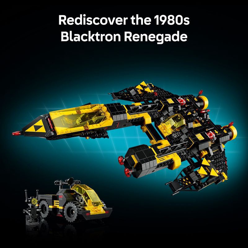 slide 4 of 6, LEGO Icons Blacktron Renegade Building Kit 10355, 1 ct