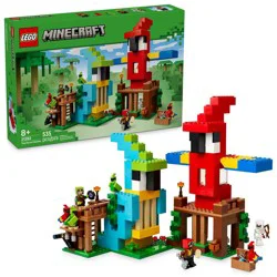 LEGO Minecraft The Parrot Houses Building Toy 21282