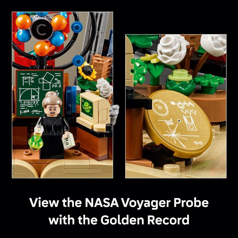 slide 7 of 7, LEGO Ideas The Evolution of STEM Building Set with Scientist Minifigures 21355, 1 ct