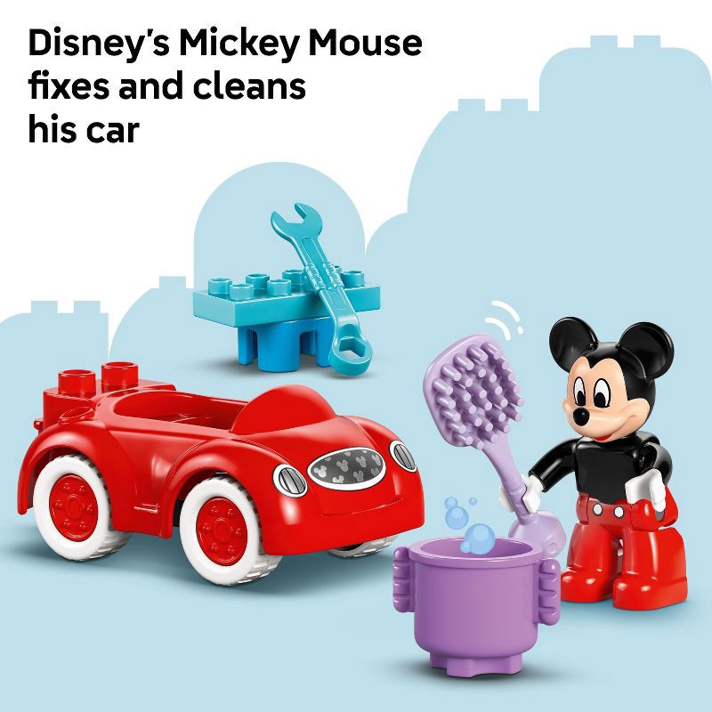 slide 4 of 6, LEGO DUPLO Disney Mickey Mouse Clubhouse & Car 10454, 1 ct