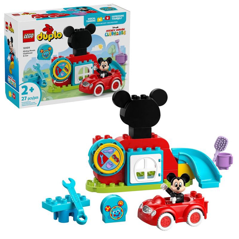 slide 1 of 6, LEGO DUPLO Disney Mickey Mouse Clubhouse & Car 10454, 1 ct