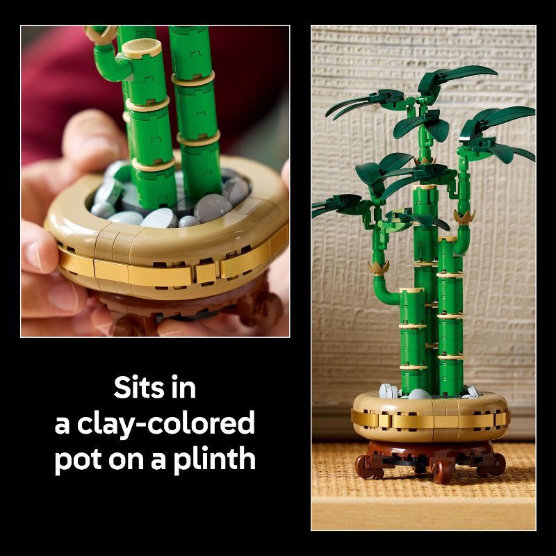 slide 5 of 6, LEGO Botanicals Lucky Bamboo Building Set for Adults, Decor for Home or Office 10344, 1 ct