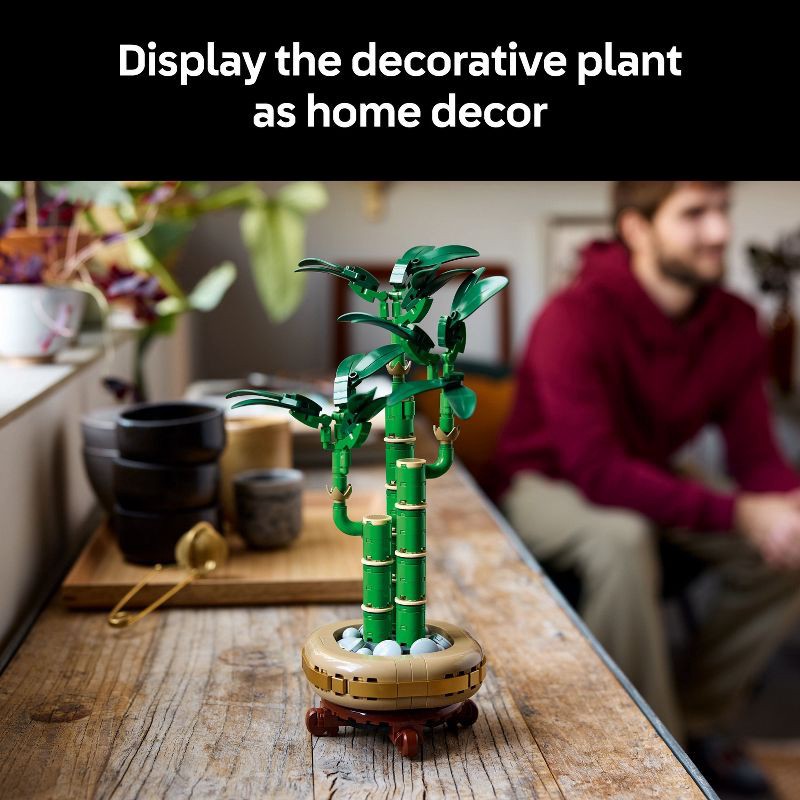 slide 6 of 6, LEGO Botanicals Lucky Bamboo Building Set for Adults, Decor for Home or Office 10344, 1 ct