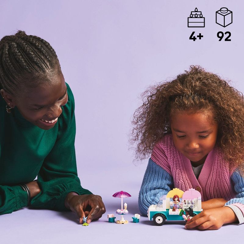 slide 2 of 6, LEGO Friends Heartlake City Ice Cream Truck Preschool Building Blocks 42644, 1 ct