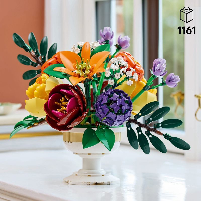 slide 2 of 6, LEGO Botanicals Flower Arrangement - Ages 18+ 10345, 1 ct