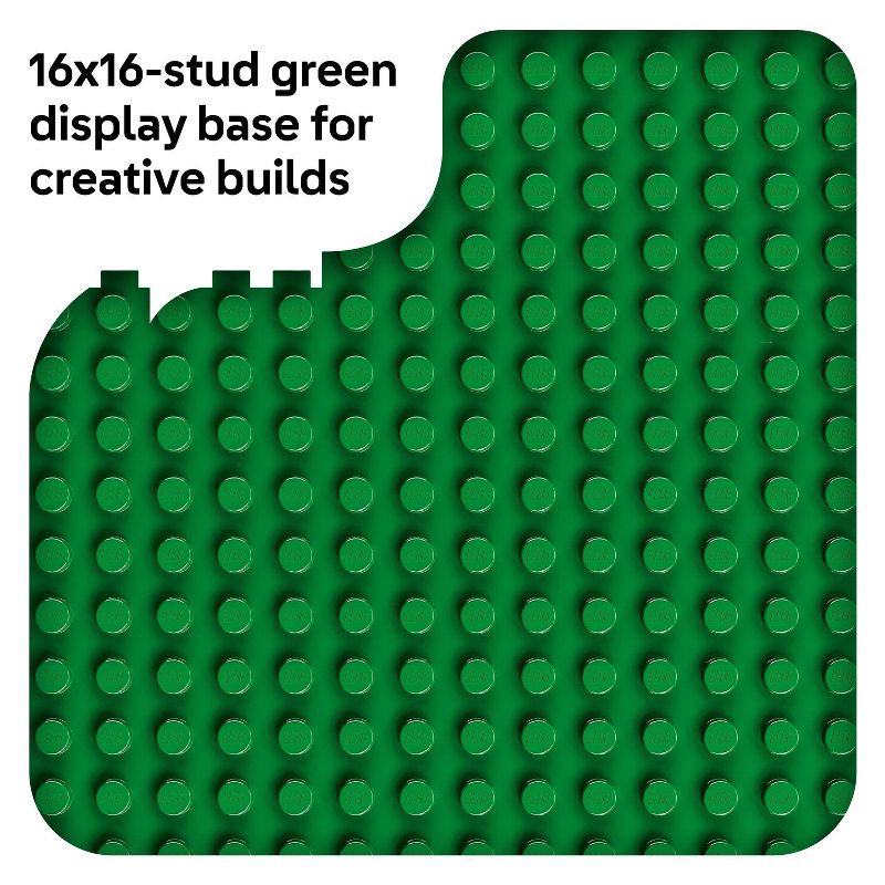 slide 4 of 6, LEGO DUPLO Green Building Plate Construction Toy 10460, 1 ct
