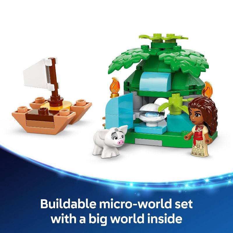 slide 5 of 6, LEGO Disney Moana's Island Fun Building Toy Princess Playset 43260, 1 ct