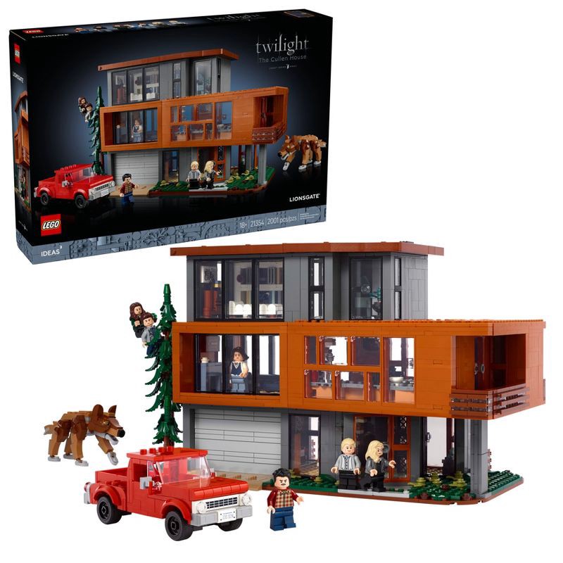 slide 1 of 7, LEGO Ideas Twilight The Cullen House Ages 18+ 21354, 1 ct