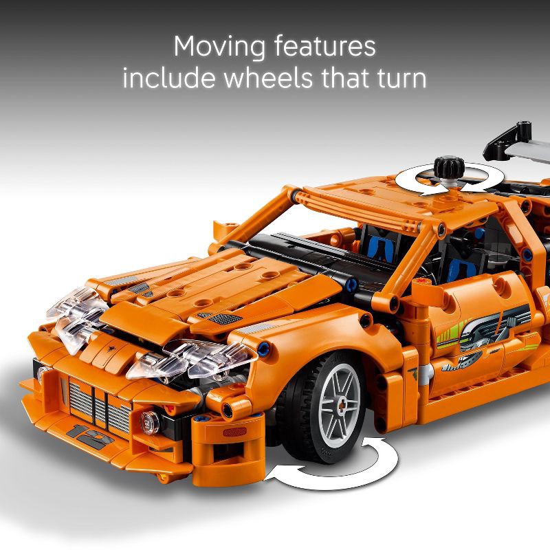 slide 3 of 7, LEGO Technic Fast and Furious Toyota Supra MK4 42204, 1 ct