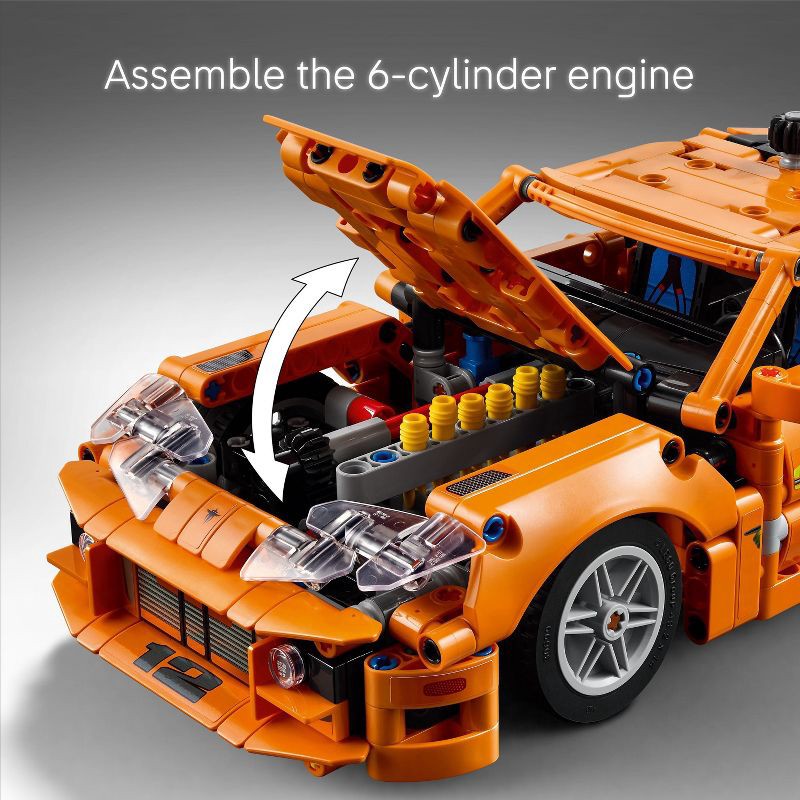 slide 4 of 7, LEGO Technic Fast and Furious Toyota Supra MK4 42204, 1 ct