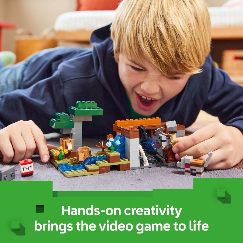 slide 5 of 6, LEGO Minecraft The Armadillo Mine Expedition Toy Figures and Building Playset 21269, 1 ct