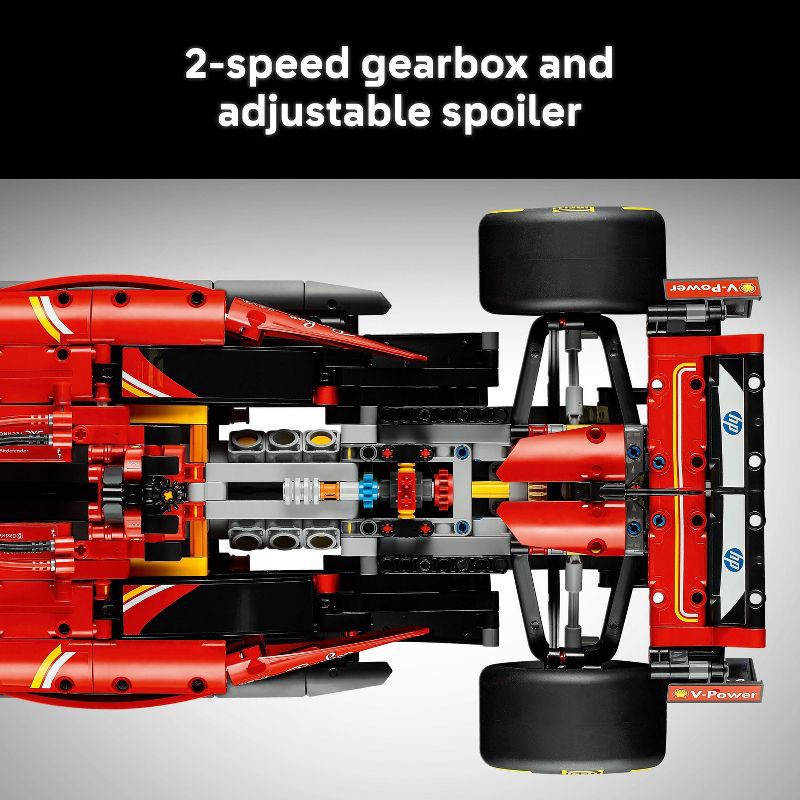 slide 4 of 6, LEGO Technic Ferrari SF-24 F1 Car Model Kit for Adult F1 Fans 42207, 1 ct