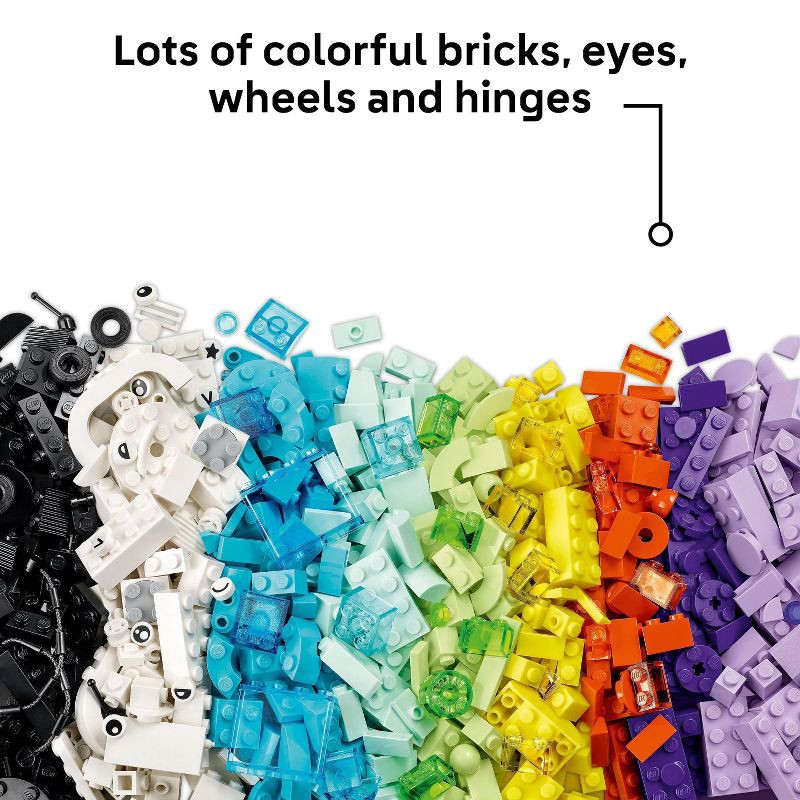 slide 3 of 7, LEGO Classic Cool Creative Box Building Toy Set, Learning and Educational Toy, Christmas Gift for Kids' - 11043, 1 ct