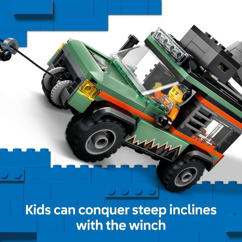 slide 3 of 7, LEGO City Off-Road 4x4 Mountain Truck Building Toy 60447, 1 ct