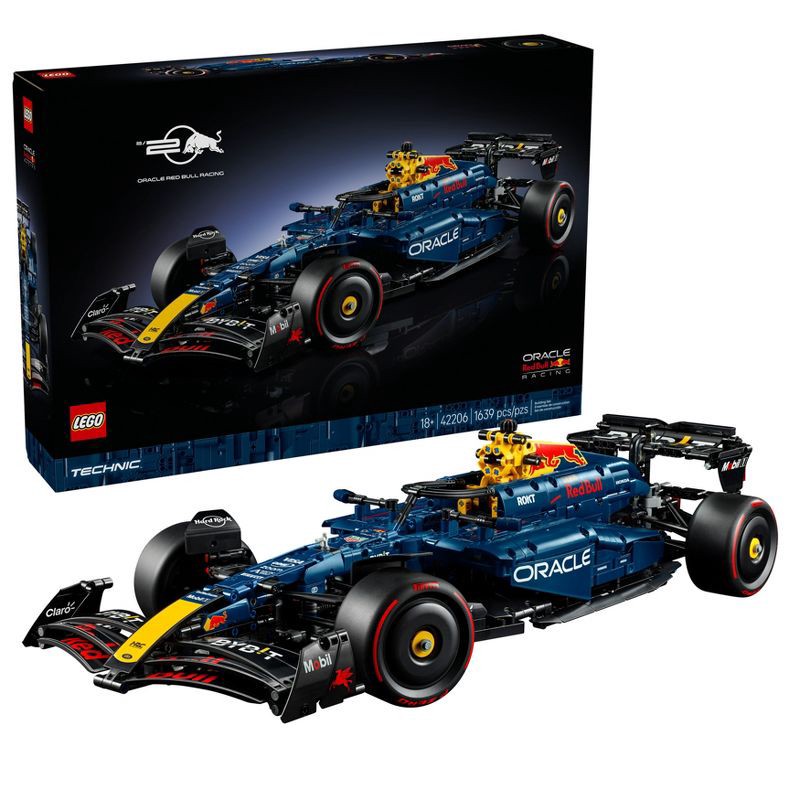 slide 1 of 6, LEGO Technic Oracle Red Bull Racing RB20 F1 Car Model Kit for Adults 42206, 1 ct