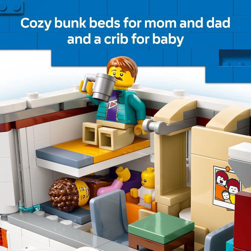 slide 4 of 7, LEGO City Holiday Adventure Camper Van Building Toy Set 60454, 1 ct