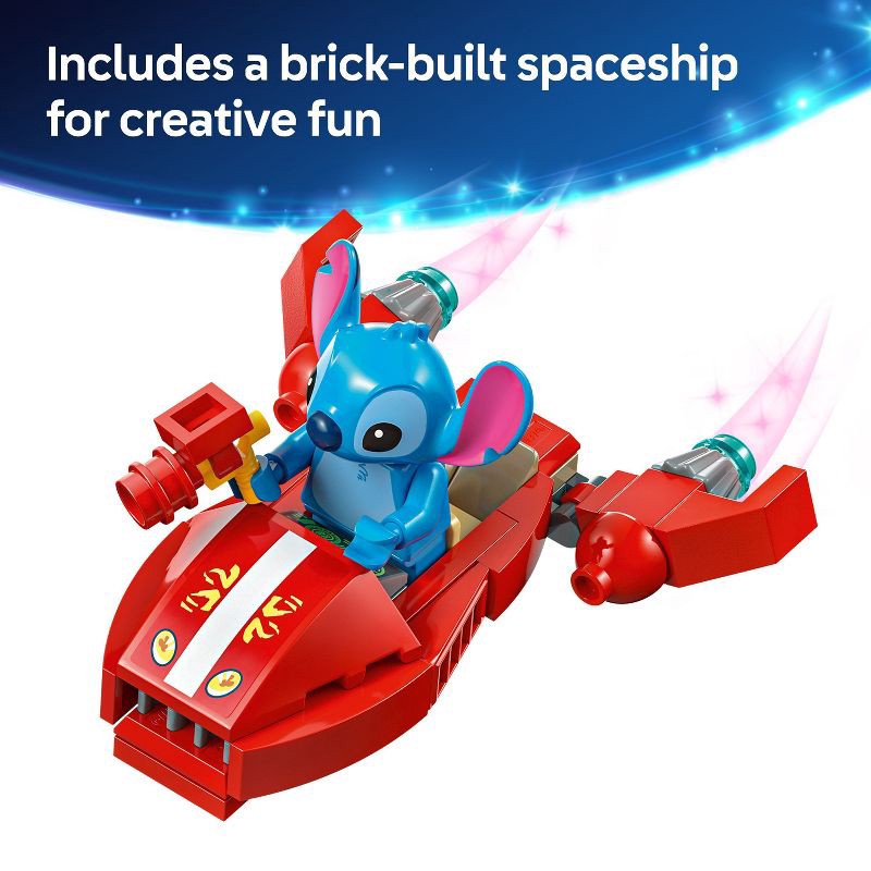 slide 4 of 6, LEGO Disney Lilo and Stitch Beach House Building Toy with 5 Minifigures 43268, 1 ct