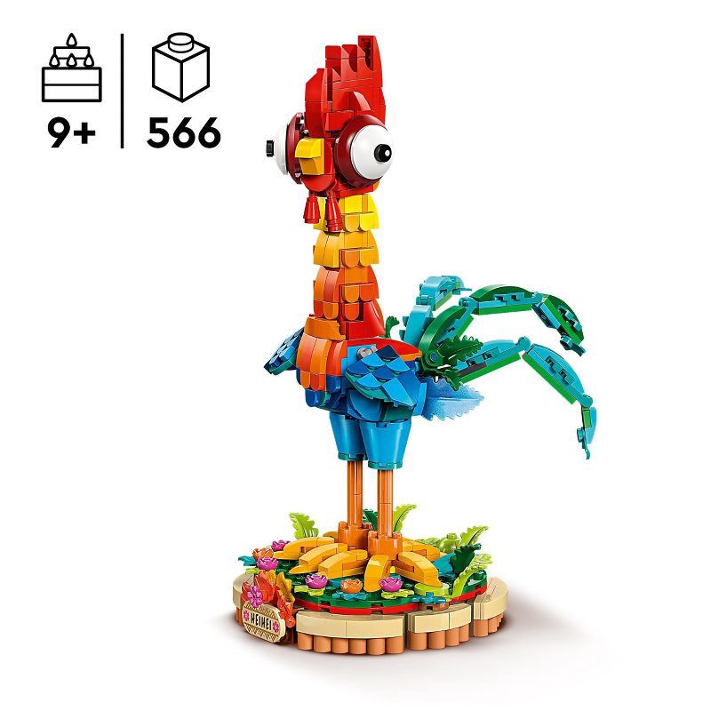 slide 2 of 6, LEGO Disney Moana 2 Heihei Buildable Animal Model Kit 43272, 1 ct
