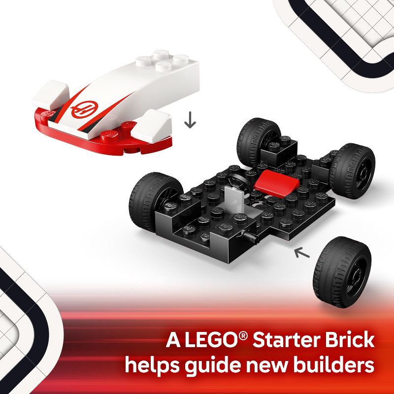 slide 3 of 6, LEGO City F1 Williams Racing & Haas F1 Race Cars Preschool Toy 60464, 1 ct