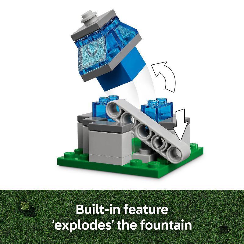 slide 3 of 6, LEGO Minecraft The Ghast Balloon Village Attack 21273, 1 ct