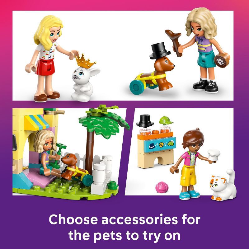 slide 3 of 6, LEGO Friends Pet Accessories Shop Pretend Play Building Set 42650, 1 ct
