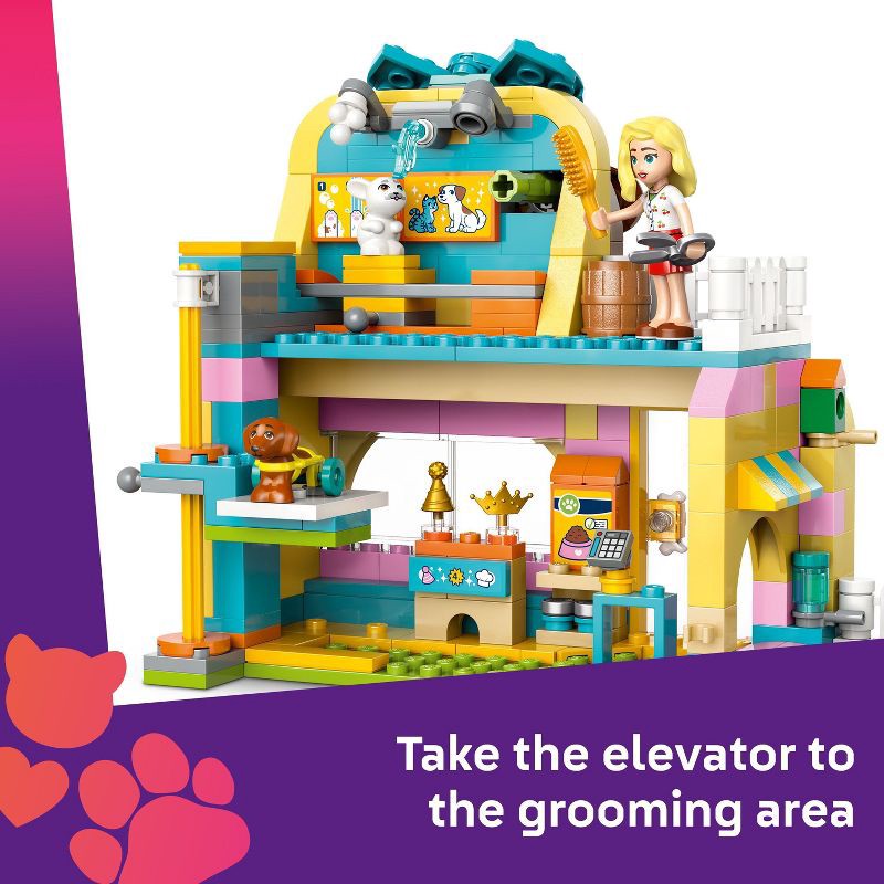 slide 5 of 6, LEGO Friends Pet Accessories Shop Pretend Play Building Set 42650, 1 ct