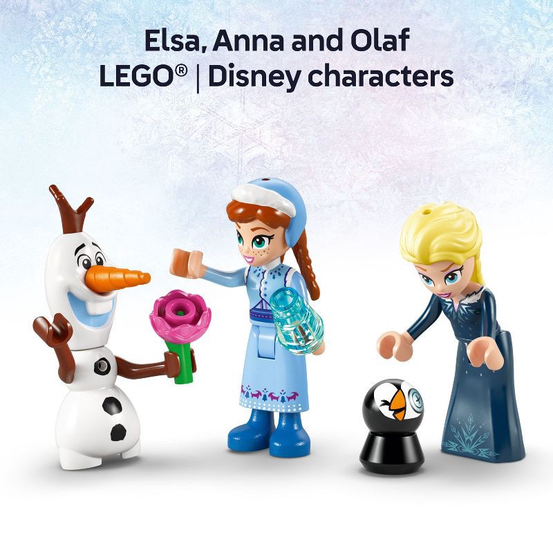 slide 6 of 6, LEGO Disney Frozen Arendelle Frozen Castle Building Toy with Princess Anna & Elsa 43265, 1 ct