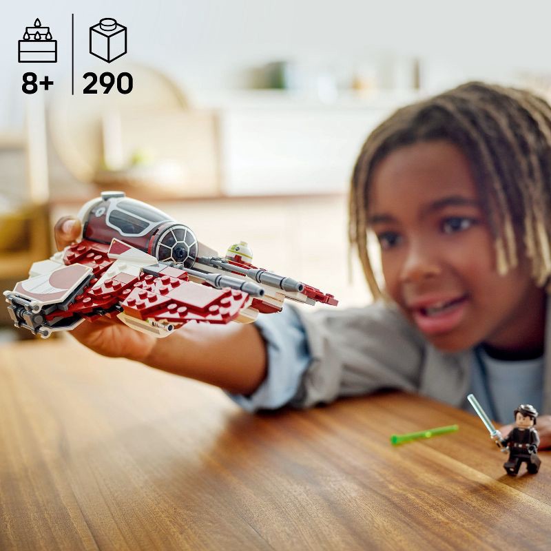 slide 2 of 6, LEGO Star Wars The Clone Wars Ahsoka's Jedi Interceptor Spaceship Building Toy 75401, 1 ct