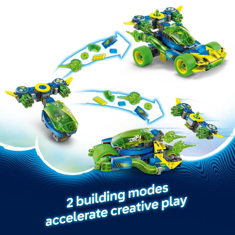 slide 3 of 6, LEGO DREAMZzz Mateo and the Z-Blob Action Race Car Building Toy 71491, 1 ct