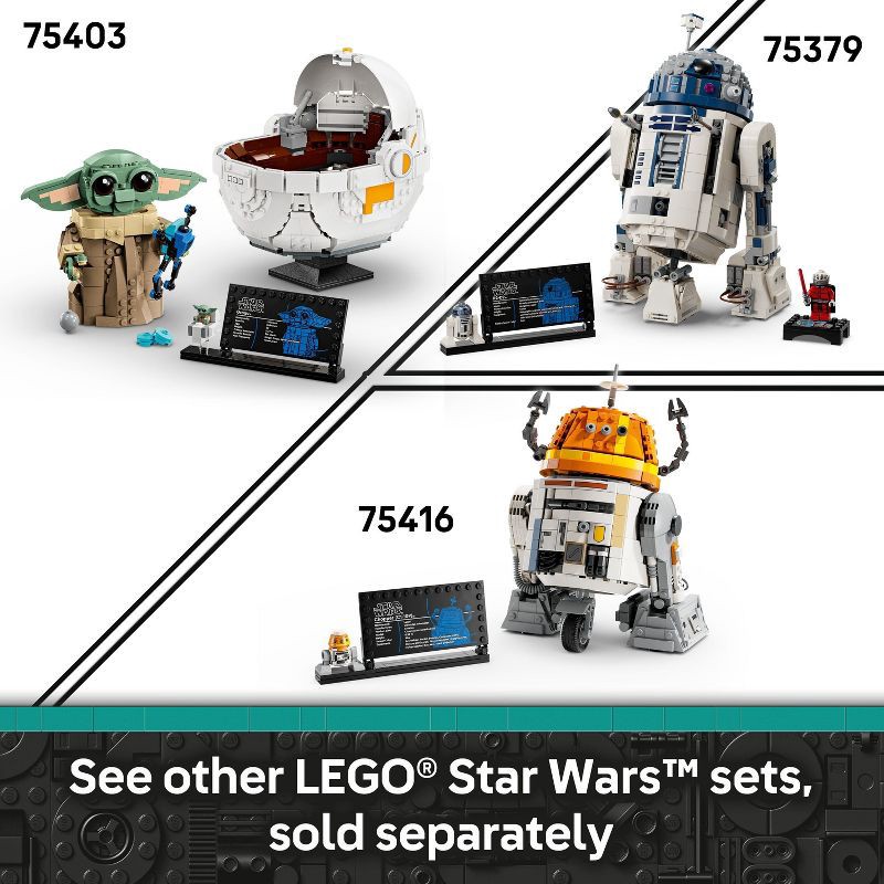 slide 7 of 7, LEGO Star Wars: Ahsoka Chopper (C1-10P) Astromech Droid Building Set 75416, 1 ct