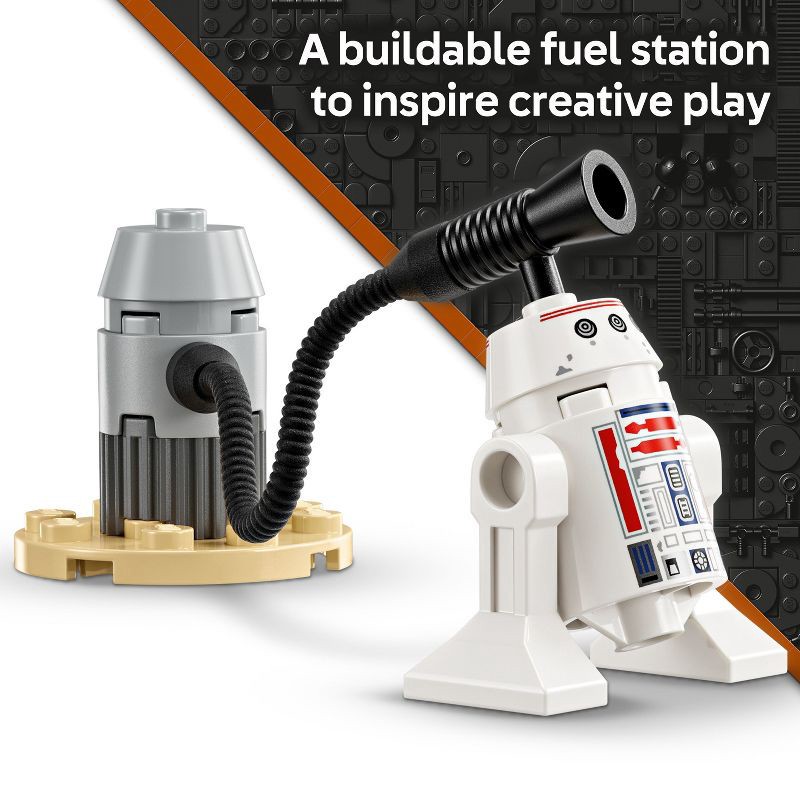 slide 5 of 6, LEGO Star Wars The Mandalorian Mando and Grogu's N-1 Starfighter Toddler Building Toy 75410, 1 ct