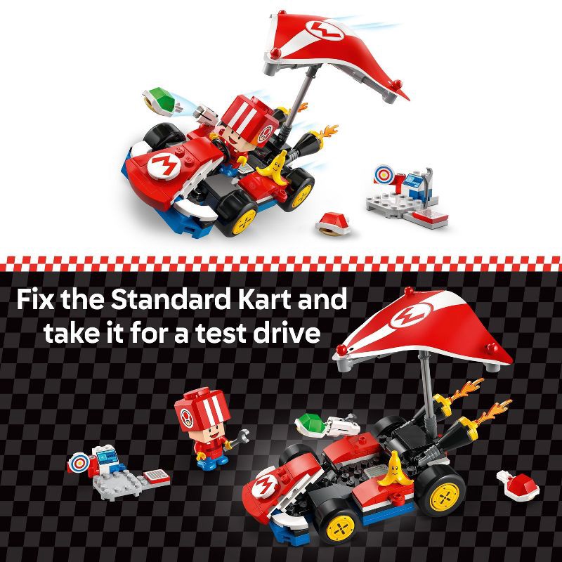 slide 3 of 6, LEGO Super Mario Kart Standard Kit Building Toy 72032, 1 ct