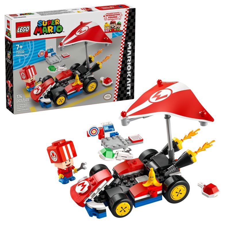 slide 1 of 6, LEGO Super Mario Kart Standard Kit Building Toy 72032, 1 ct
