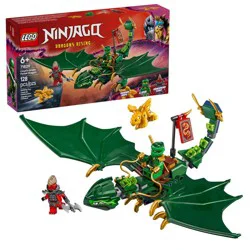 LEGO NINJAGO Lloyd's Green Forest Dragon Pretend Play Building Toy 71829