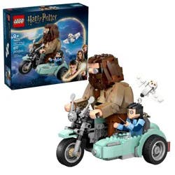 LEGO Harry Potter Hagrid & Harry's Motorcycle Ride Building Toy 76443