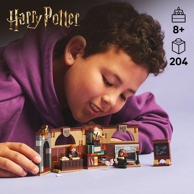 slide 2 of 6, LEGO Harry Potter Hogwarts Castle Charms Class, Wizard Building Toy 76442, 1 ct