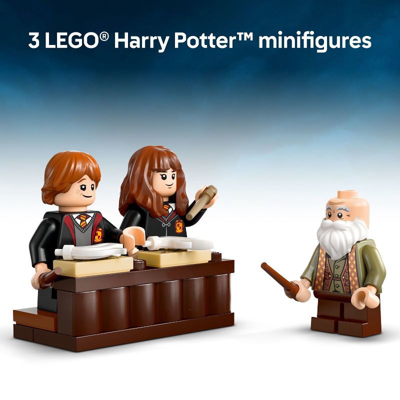 slide 4 of 6, LEGO Harry Potter Hogwarts Castle Charms Class, Wizard Building Toy 76442, 1 ct