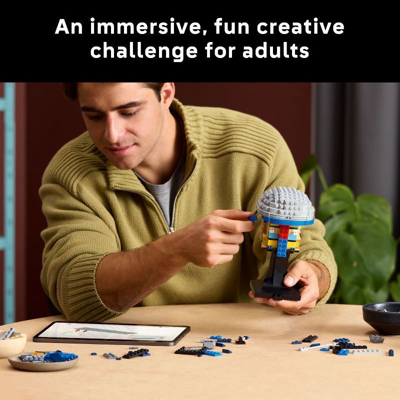 slide 3 of 7, LEGO Star Wars Jango Fett Helmet DIY Model Building Kit 75408, 1 ct