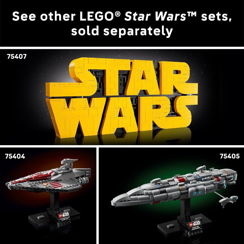 slide 7 of 7, LEGO Star Wars Jango Fett Helmet DIY Model Building Kit 75408, 1 ct