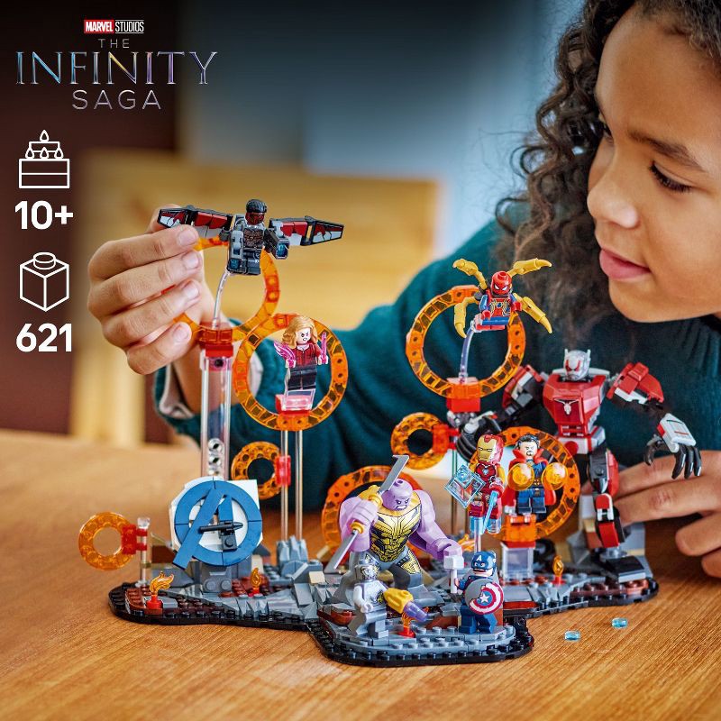 slide 2 of 7, LEGO Marvel Avengers: Endgame Final Battle Building Set 76323, 1 ct