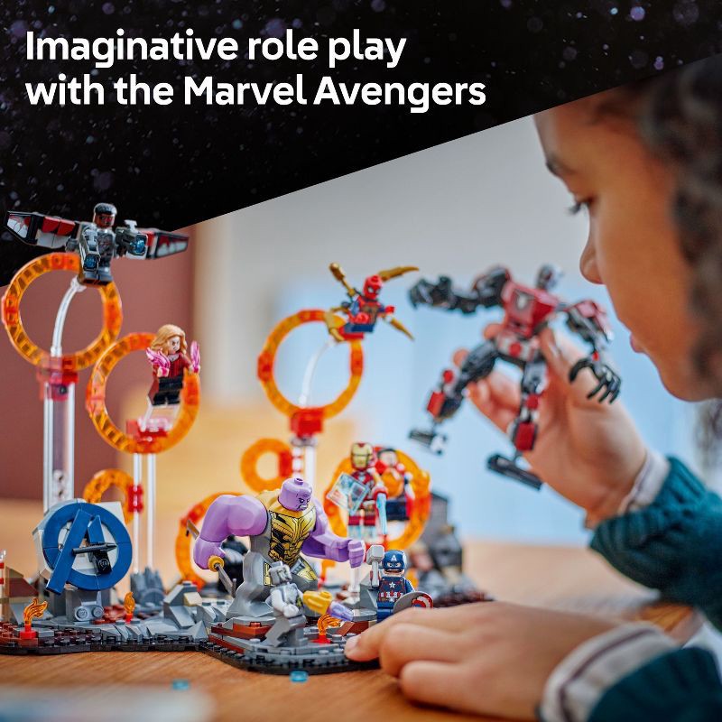 slide 4 of 7, LEGO Marvel Avengers: Endgame Final Battle Building Set 76323, 1 ct