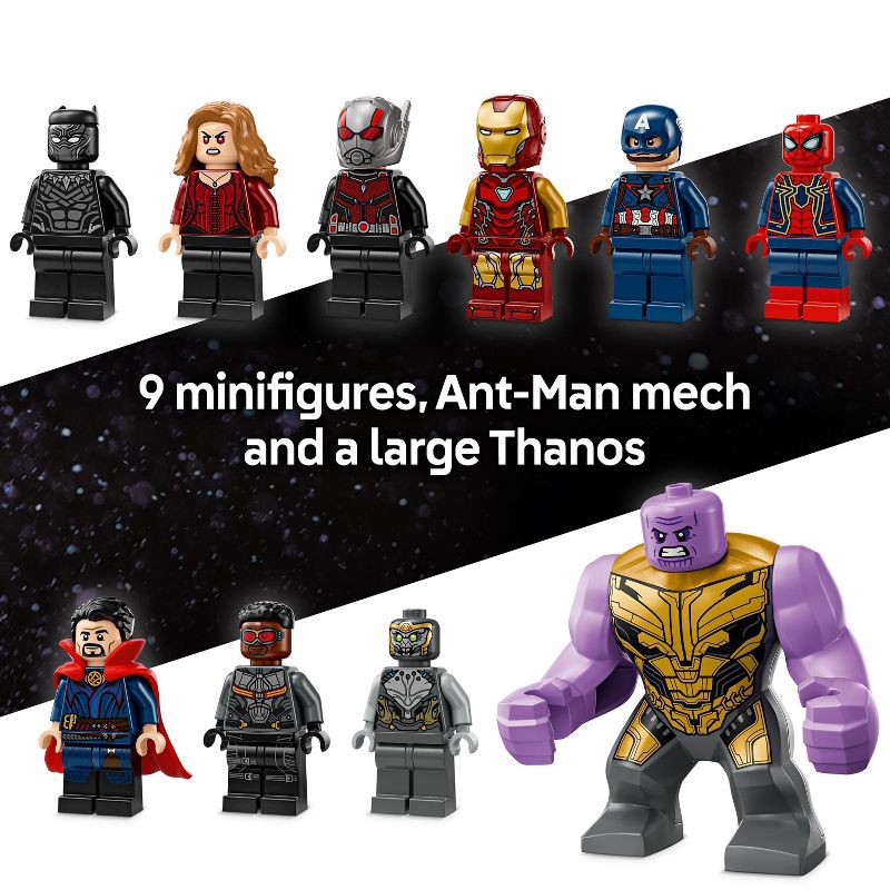 slide 6 of 7, LEGO Marvel Avengers: Endgame Final Battle Building Set 76323, 1 ct