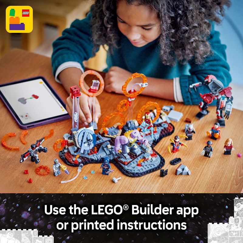slide 7 of 7, LEGO Marvel Avengers: Endgame Final Battle Building Set 76323, 1 ct