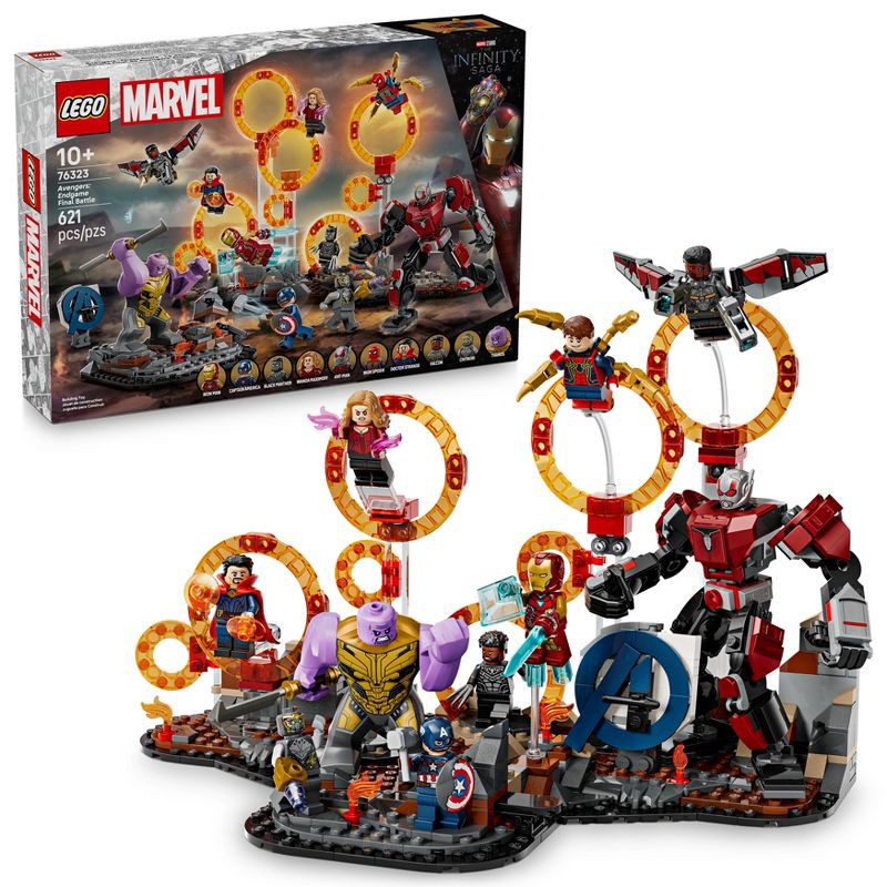 slide 1 of 7, LEGO Marvel Avengers: Endgame Final Battle Building Set 76323, 1 ct