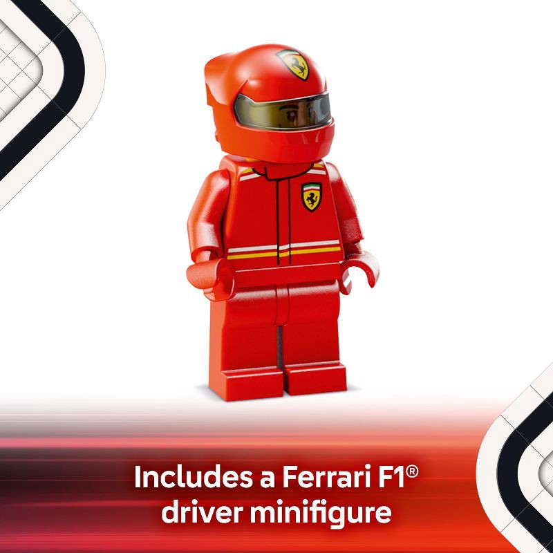 slide 4 of 7, LEGO Speed Champions Ferrari SF-24 F1 Race Car Building Set and Toy Driver, Christmas Gift Ideas for Kids' - 77242, 1 ct