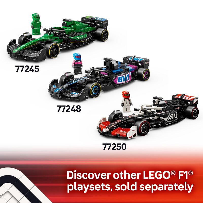 slide 7 of 7, LEGO Speed Champions Ferrari SF-24 F1 Race Car Building Set and Toy Driver, Christmas Gift Ideas for Kids' - 77242, 1 ct