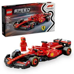 LEGO Speed Champions Ferrari SF-24 F1 Race Car Building Set and Toy Driver, Christmas Gift Ideas for Kids' - 77242