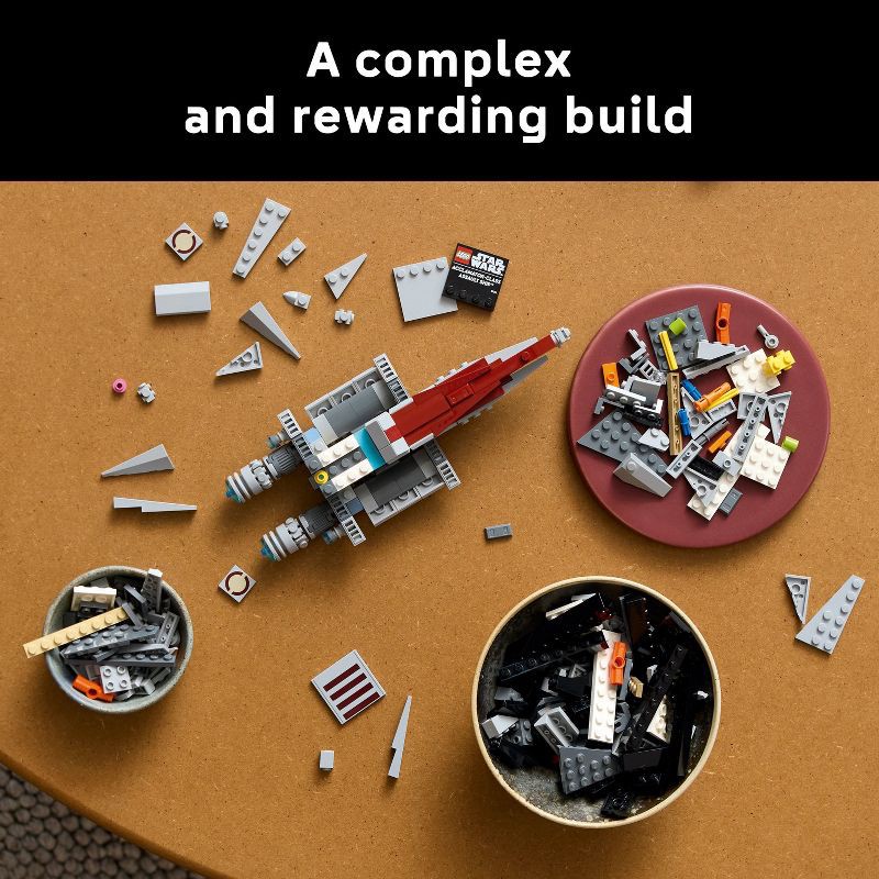 slide 3 of 7, LEGO Star Wars Acclamator-Class Assault Ship Buildable Spaceship Toy Model 75404, 1 ct